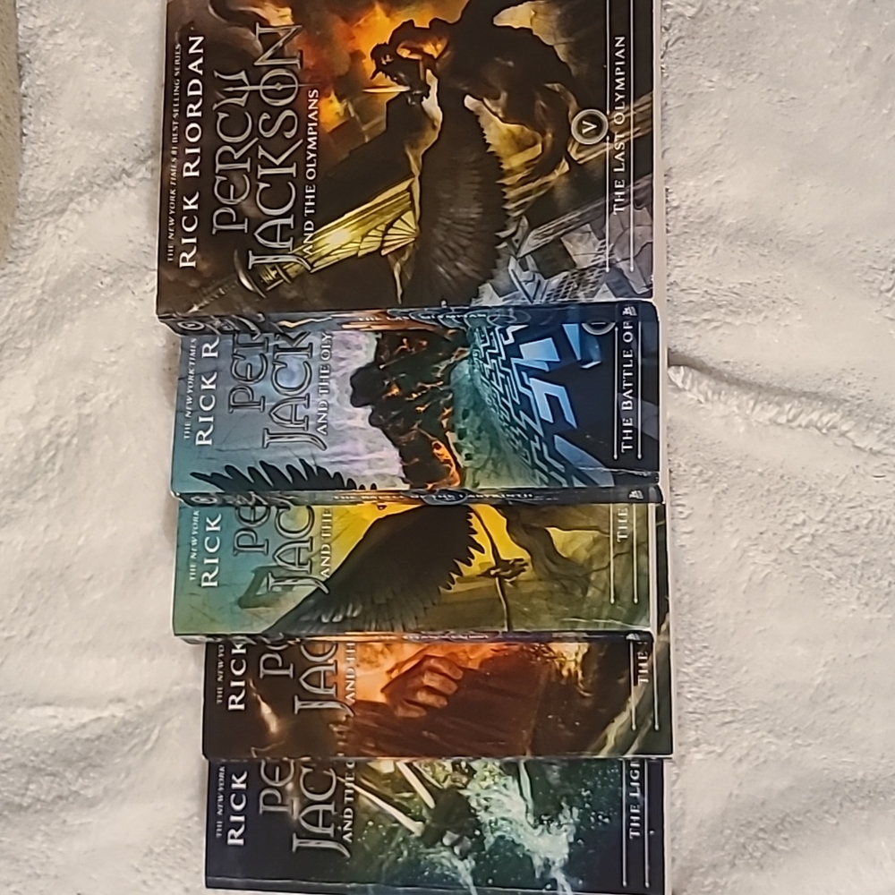 Percy Jackson and The Olympians (5 book set)